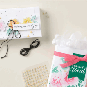 3.  Stampin' Up! Retired Ink, Coloring & Ribbon