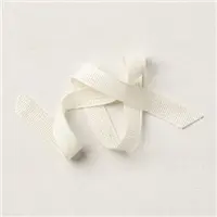 NATURAL 1/2" WOVEN RIBBON