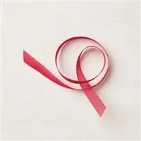 Real Red 3/8" Faux Linen Ribbon