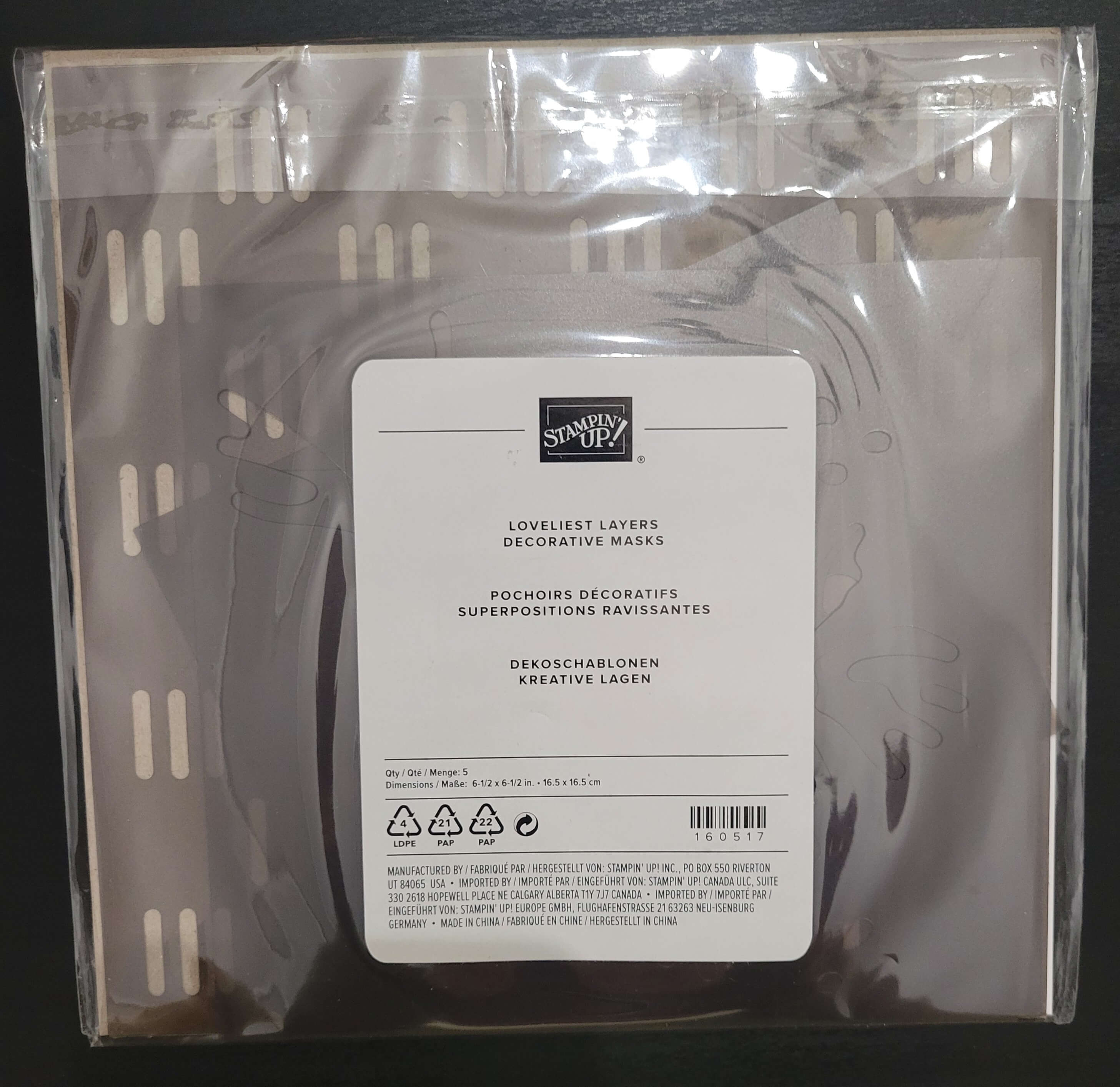 LOVELIEST LAYERS DECORATIVE MASKS