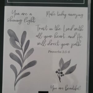 YOU ARE BEAUTIFUL STAMP SET